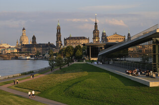 Sicht auf Dresden