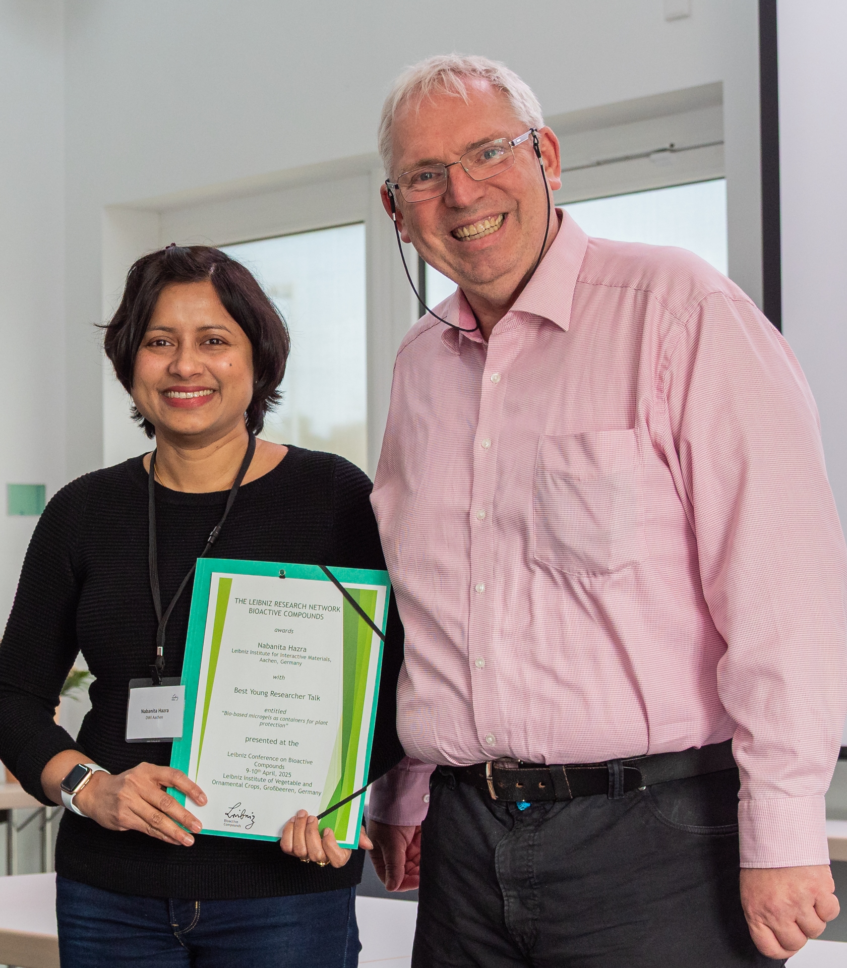 Nabanita Hazra und Ludger Wessjohann